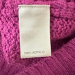 Avenue  Womens Sweater Plus 18/20 Purple Knit Pullover 1/2 Sleeve Scoop Neck Photo 5