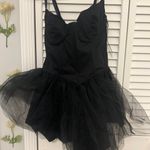 Dolls Kill  black corset lace up bow dress Photo 3