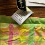 Dippin' Daisy's Dippin Daisy’s Plaid 2 Piece Bikini Pastel Green Pink Yellow Photo 2