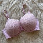 SKIMS Fits Everybody Lace T-shirt Bra Cherry Blossom 36C Photo 3