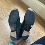 Frye  Molly D Ring Black Leather Booties Photo 5