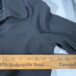 Ralph Lauren LONDON FOG SHORT BELTED WOMEN TRENCH COAT BLACK PETITE LG PREOWNED Photo 11