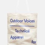 Outdoor Voices Canvas Reusable Tote Photo 0