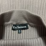 En Saison Taupe Ribbed Maxi Pencil Skirt Size Medium Photo 1