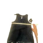 Iz Byer  Sleeveless Lace Blouse Navy Sz M NWT Photo 5