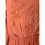 Kate Hudson Happy X Nature star dress in peach Boho style key hole back size XS Orange Photo 9