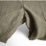 H&M Women's Beige Tweed Blazer & Pants Suit Set Size 2 Workwear Gray Photo 5