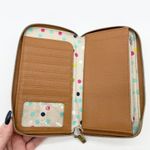 Jewell By Thirty One Zippy Wallet All About The Benjamins Diamond Straw Boho Brown Photo 6