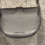 Charles and Keith NWD  COLLECTION SHOULDER SMALL ELEGANT BAG SILVER Photo 4