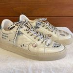 Zadig & Voltaire  La Flash British Floral Graffiti Print Sneaker Sz 39 (8.5-9) Wo Photo 0