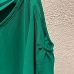 Maurice's Maurice’s ruffled off the shoulder shift dress green‎ size XS Photo 5