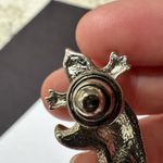 Signed Avon Silver Tone Halloween Ghost Rhinestone Tack Lapel Pin Photo 8