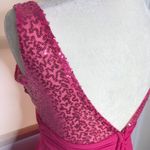 Roberta sequined pink mini dress party, prom, homecoming dress Juniors size 3 Photo 3