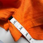 Anthropologie  New Colette Shorts by Maeve Linen Edition Women’s Size 32 Orange Photo 6