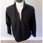 L.L.Bean Black Fleece Pullover Photo 3