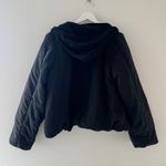 Free People NWT Black In A Pillow Puffer Photo 7