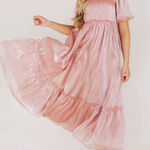 One Loved Babe DIFFERENT LIFE DRESS Pink Size L Photo 0