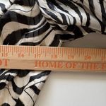 Alex Evenings  Blazer Womens‎ Small Silver Black Tie Closure Photo 6