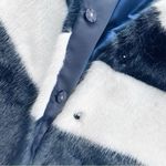 J.Crew NEW  Women’s Collection Faux Fur Topcoat in Stripe XXS Photo 10