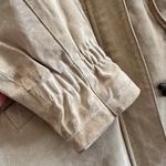 Marsh Landing 90s Tan Suede Mid-Length Faux Fur Hooded Jacket (LIST) Photo 11