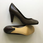 Franco Sarto  Dublin‎ Chocolate Leather Dress Pump Heels Womens Size 6M Photo 5
