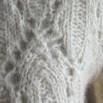 Reformation  Cream Cable Knit Sweater size small Photo 2