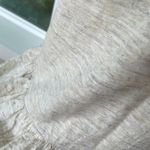 Madewell Modern Linen Gather Top in Cream Linen Size Medium Photo 6