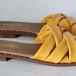 Dream Paris Dream Pairs Yellow PU Studded Slide Sandals Size 8 Photo 6