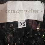 Anthropologie Corey Lynn Calter Sequined Swing Maxi Dress Size XS Photo 2