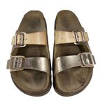 Time And Tru  8.5 Sandals Comfortable Footbed Slides Platform Arizona Women's Photo 0