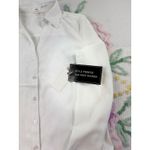 HAVE White Long Sleeve Collared Button Front Shirt Women's Size M Size M Photo 9