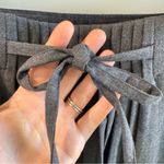 Gap  Y2K Deadstock NWT Grey Pleated Wool Blend Mini Skirt Size 4 Photo 1