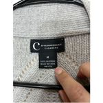C By Bloomingdales Women's 100% Cashmere Open Cardigan Sweater Size M Gray Size M Photo 6
