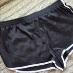 Forever 21  Black Satin Pajama Shorts Photo 3