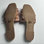 BCBGeneration Krista Women’s Cognac and White Sandals Size 8 Photo 2