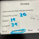 Civico 51 Eyelet Lace Lime Green Dress Size Large Made Italy Sleeveless Popover Photo 6