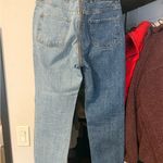 Revice Denim REVICE Two-Tone Yin / Yang Denim Zip up Straight Leg Jeans Photo 3