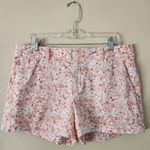 Gap  Pink & Coral Floral 3" City Shorts Size 12 Photo 1