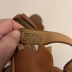 Aetrex  Kristin Cognac Heel Sandal‎ Brown Women's Size 8.5 Hook And Loop Photo 6