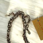 NEW Marjorie Baer Two Boho Beaded Stone and Shell Handmade Necklaces Silver Photo 2