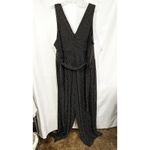 Torrid  Plus Size 4X Jumpsuit Black Gold Metallic‎ Formal Sleeveless Wide Leg 363 Photo 10