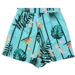 Guess  Tropical Strapless Mini Romper Jumpsuit Summer Resort Vacation Size Small Photo 5