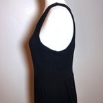 Donna Ricco  Vintage Little‎ Black Dress Medium Knit Jersey Party Holiday Photo 3