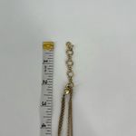 Lucky Brand Long Two Tone Fringe Necklace Boho Career Photo 2