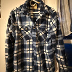 BN Fleece shirt Blue Size M Photo 0