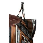 Forever 21 women’s size small wide leg jumpsuit brown black white Photo 5