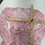 Billabong Dress Womens Small Pink Lady Daisy Wrap Mini Spring Romance Photo 5