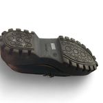 Bamboo 🖤 Y2K Vibe Black Platform Loafers w/ Gold Chain • Size 8 Photo 7