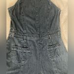Pilcro and the Letterpress by Anthropologie Femme Denim Jumpsuit Romper Size 8P Photo 6
