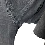 Reformation The Star Straight Leg Ankle Jeans in Seine Washed Black Gray Size 26 Photo 7